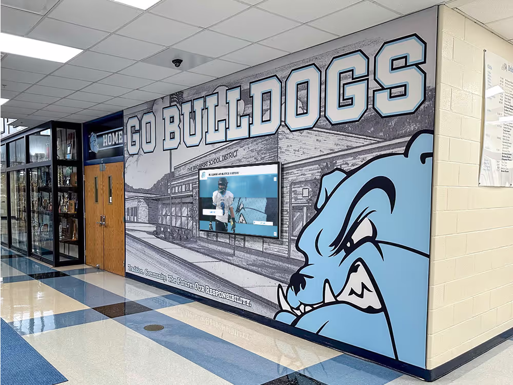 Bridgeport Installation - Wall of Fame Installation