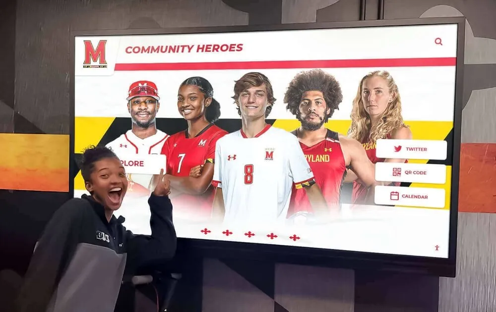 University of Maryland Display