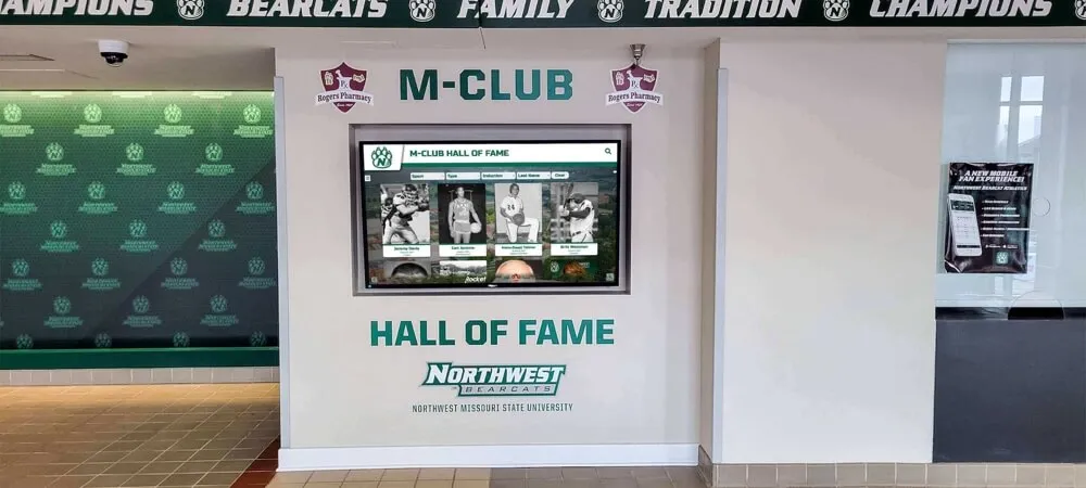 Digital Wall of Fame Display