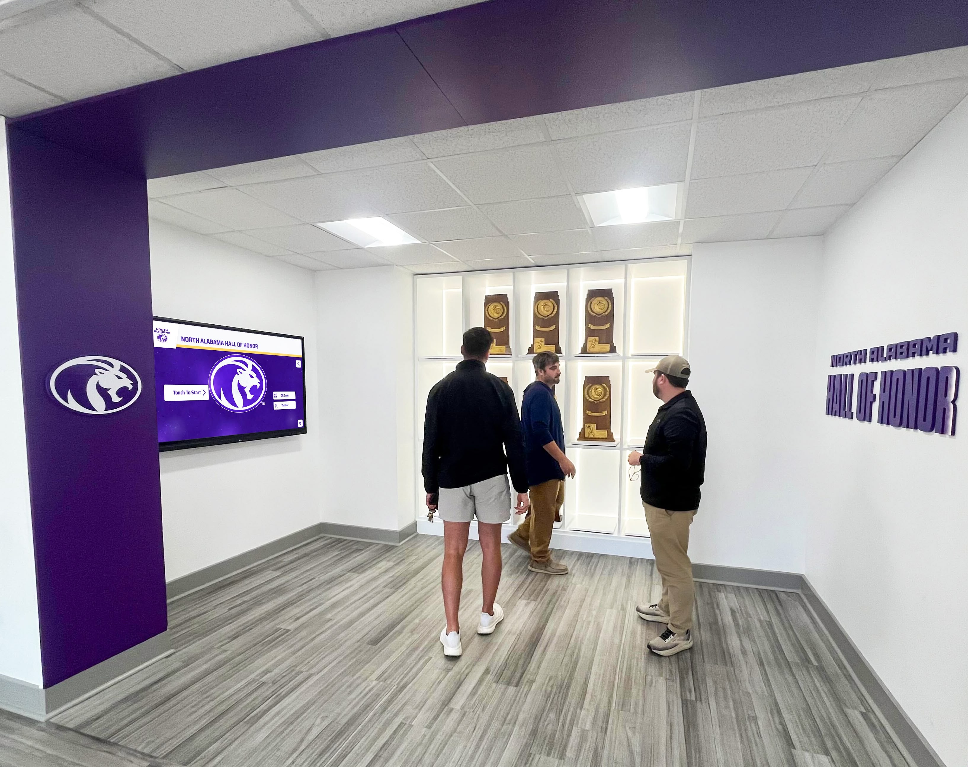 Digital Wall of Fame at Nicholls State University